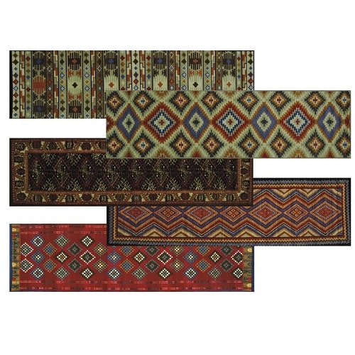 Alfombra larga para pasillo por metros alfombra para corredor de pasillo de  estilo étnico persa alfombra